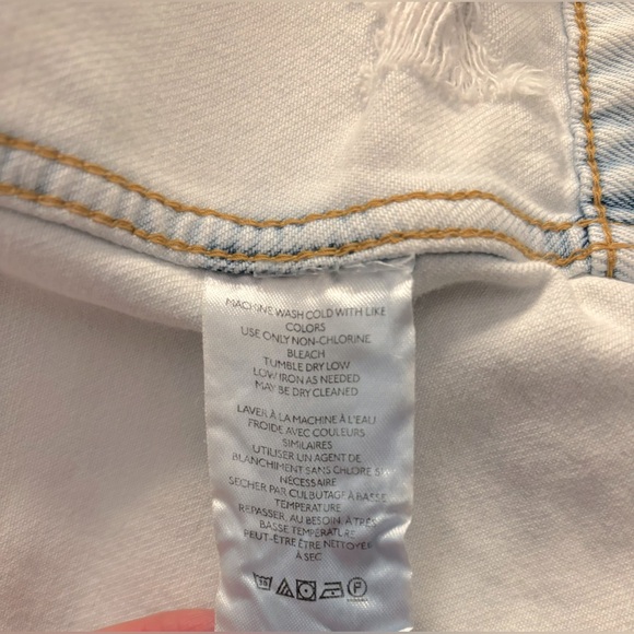 Free People Destroyed Long & Lean Trucker Jacket - Picture 7 of 8